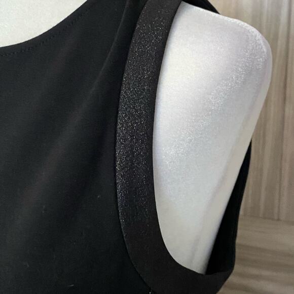 Ted Baker crewneck black mini dress Jimena 2 Fit and flare - Picture 4 of 8